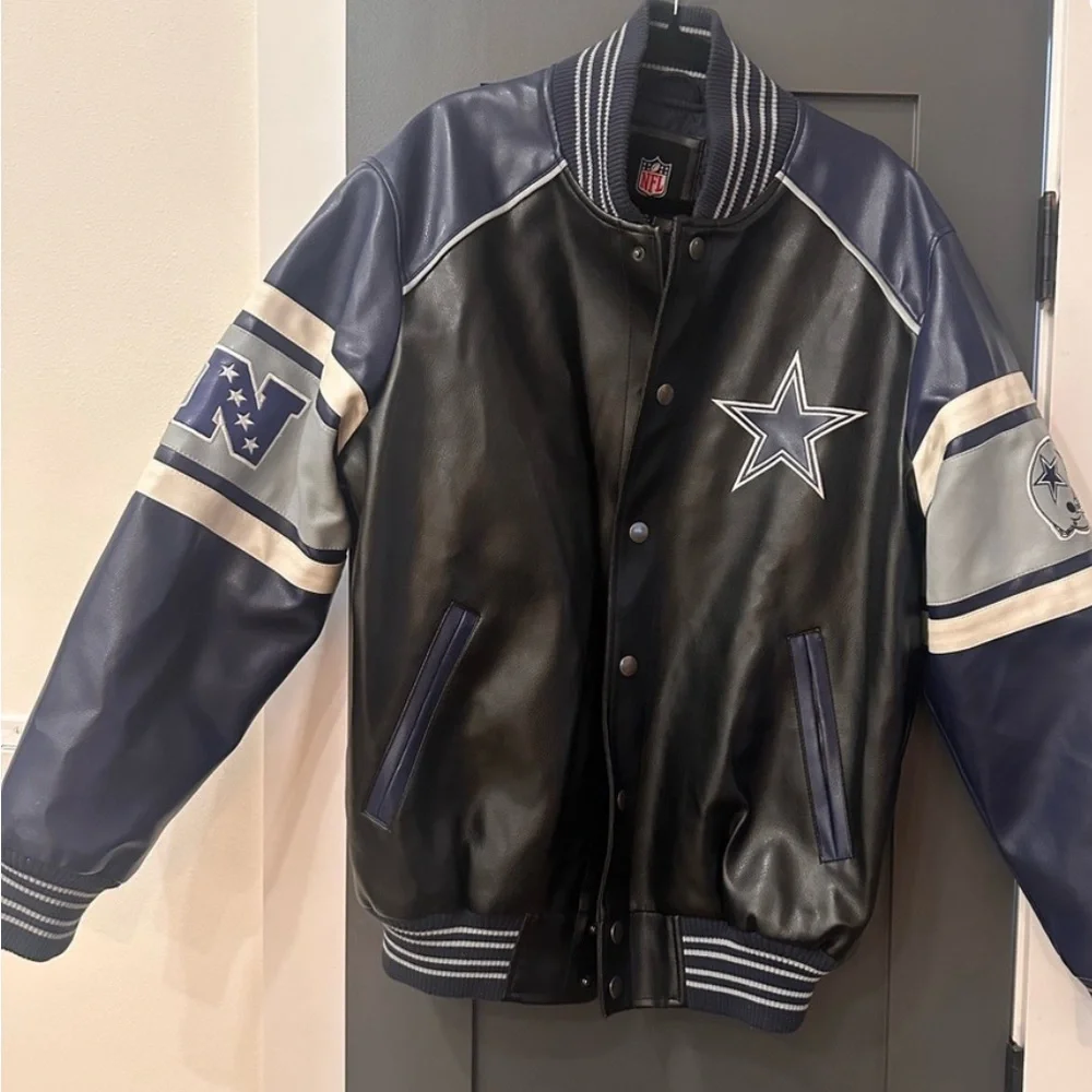 🏈 NFL ®️ Authentic Vintage Cowboys 🏈 Blue excellent DALLAS COWBOYS - Picture 3 of 4